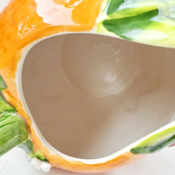 Martha Stewart Collection Orange Pitcher - Picture 6 of 8